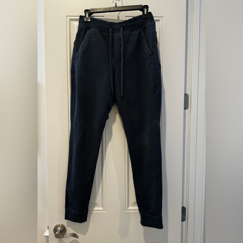 Birddogs Silky Soft Joggers “Mohandyman Gandhis” Navy Heather Sz S